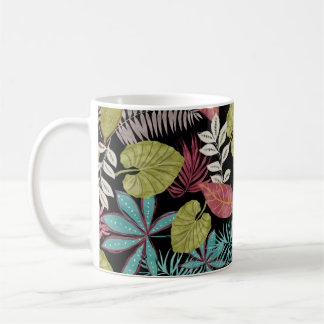Mug Arrière - plan de texture tartane jaune blanc. mai