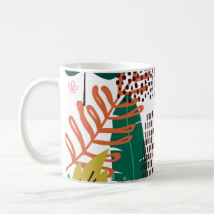 Mug Arrière - plan tropical motif sans couture avec Mo