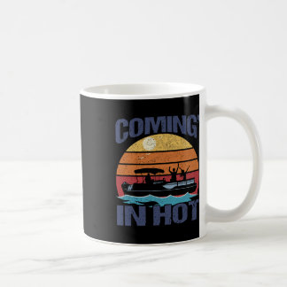 Mug Arrivée en force Vintage drôle capitaine de ponton