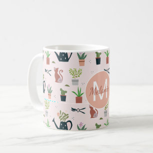 Mug Arrosage Can Chats Plante Jardinage personnalisé