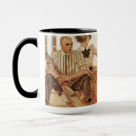 Mug Arrow Collar advertisement, 1910 by Leyendecker