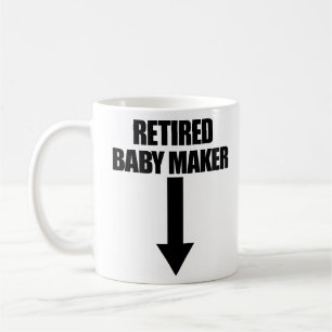 Mug Arrow, créatrice de bébé retraitée, cadeau Vasecto