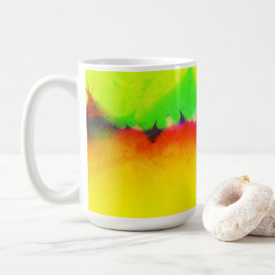 Mug Art Abstrait coloré amusant