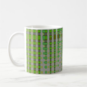 Mug Art Abstrait Vert 1003