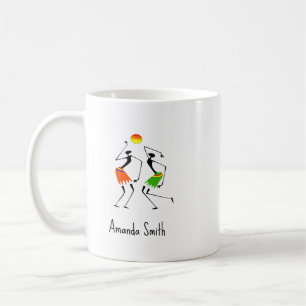 Mug Art Africain, Danse Soleil Eblouissante