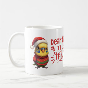 Mug Art animal Chiclet de Noël