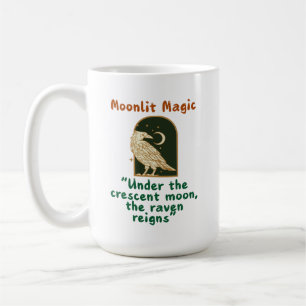 Mug Art corbeau élégant