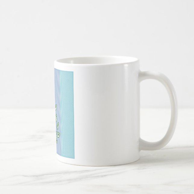 Mug Art de bruit d'arbre du dollar (Droite)