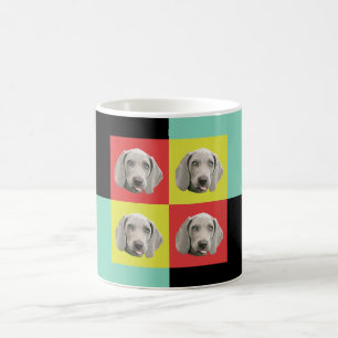 Mug Art de bruit idiot de Weimaraner