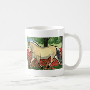 Mug ART de CHEVAL norvégien de fjord