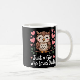 Mug Art de hibou drôle pour femmes filles enfants oise