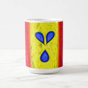 Mug Art de la flamme d'or