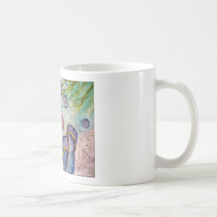 Mug Art de la Floride d'aquarelle d'île de Sanibel