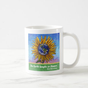 Mug Art de la Terre de tournesol