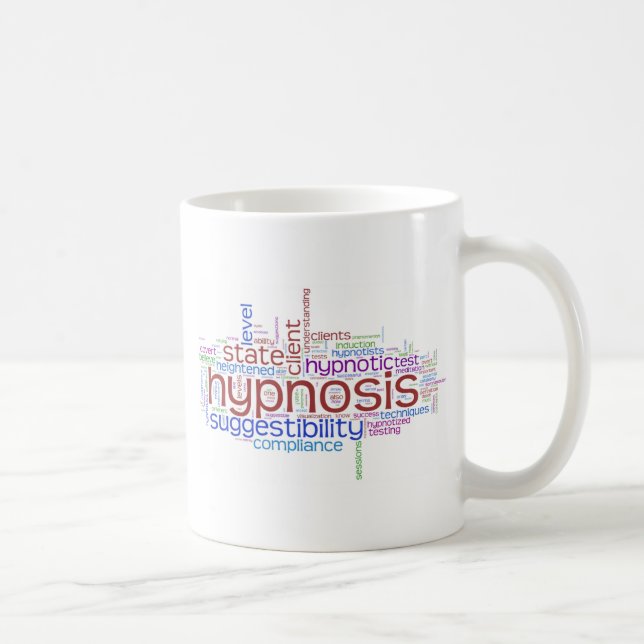 Mug Art de mot d'hypnose (Droite)