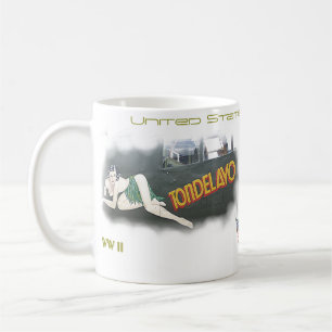 Mug Art de nez de bombardier - WW II