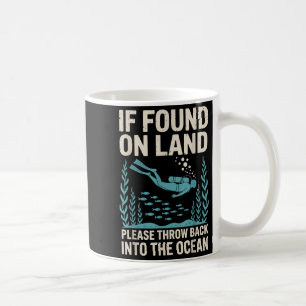 Mug Art de plongée en scaphandre drôle pour hommes fem