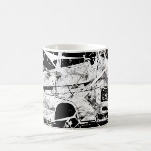 Mug Art de rue urbain Abstrait Fourgonnette vintage br