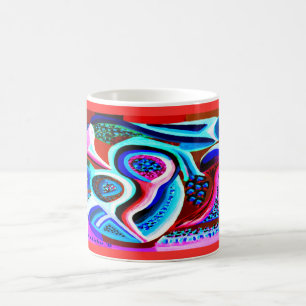 Mug Art de vision extraterrestre