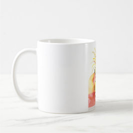 Mug Art de yoga - pose de torsion d'épine