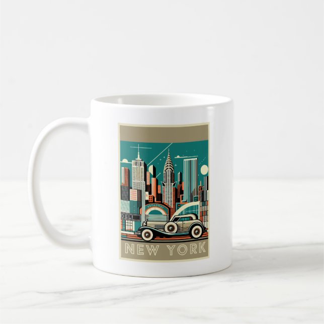 Mug Art déco de New York (Gauche)