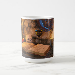 Mug Art d'étude à la bougie de l'académie sombre gothi