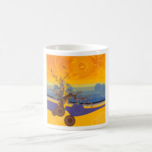 Mug Art du coucher du soleil
