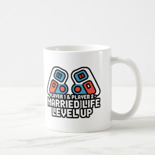 Mug Art du joueur de niveau supérieur dans la vie de m