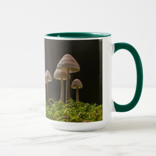 Mug Art Ethereal White Musroom