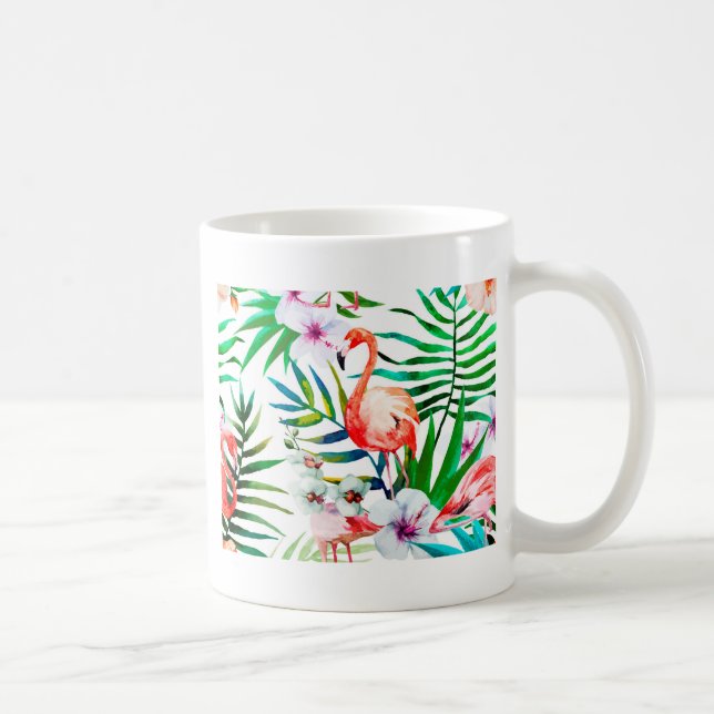 Mug Art flamand tropical (Droite)