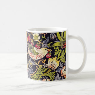 Mug Art floral Nouveau de voleur de fraise de William