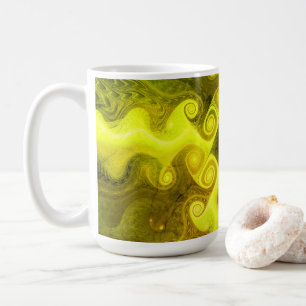 Mug Art Fractal coloré amusant