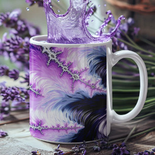 Mug Art Fractal moderne coloré