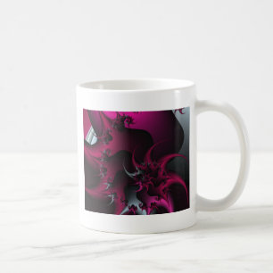 Mug art fractal rose