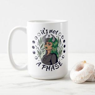 Mug Art gothique alternatif pour filles Ce n'est pas u