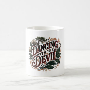 Mug Art gothique Dansant avec le diable