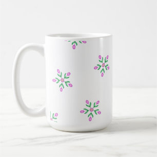 Mug Art Graphique Floral Tulip