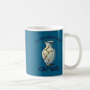 Mug Art japonais imparfait Kintsugi Kintsukuroi pour f
