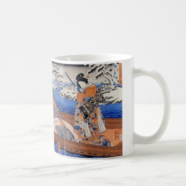 Mug Art japonais vintage 1800's (Droite)