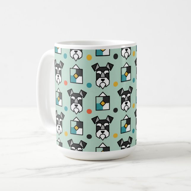 Mug Art Miniature Schnauzer (Devant gauche)