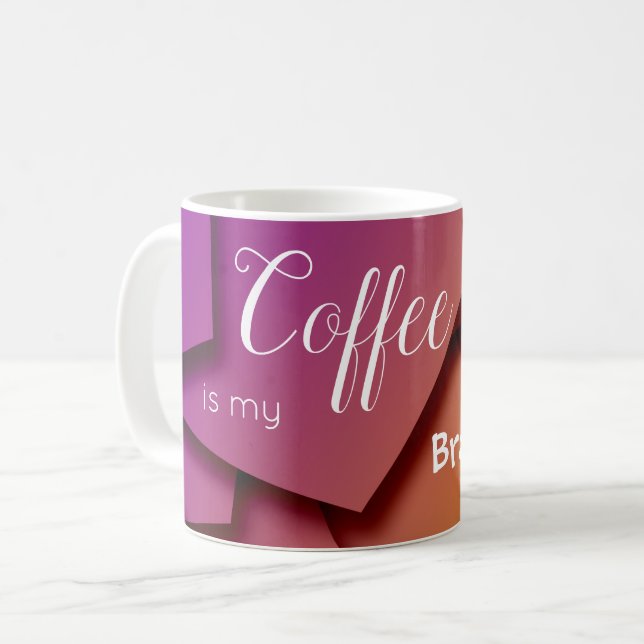 Mug Art moderne contemporain Inspiration Emotion (Devant gauche)
