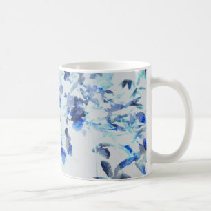 Mug Art moderne et tendance de la motif florale / fleu