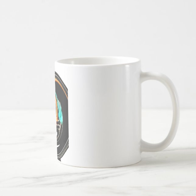 Mug Art Motif traditionnel africain Imprimer (Droite)