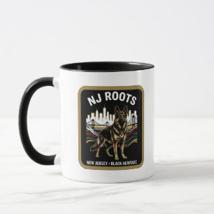 Mug Art NJ Roots Berger Allemand Fierté de l'Héritage
