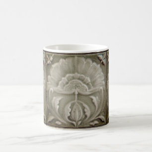 Mug Art nouveau jugendstil carreaux de fleurs design b