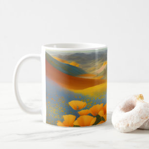 Mug Art numérique Dreamy Poppies
