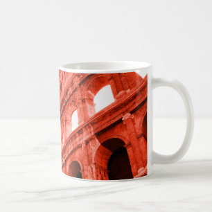 Mug Art numérique du Colisée et statues / sculptures