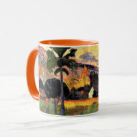 Art Paul Gauguin : Venez ici, Route à Tahiti,