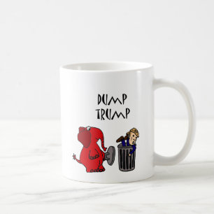 Mug Art politique de bande dessinée d'atout drôle de