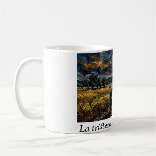 Mug Art post-impressionniste Nuit étoilée Champ de blé